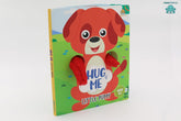 Booktopus Hug Me Hand Puppet Board Book - Little Puppy Interactive Bedtime Story with Soft Arms - Early Learning Books for Kids 4+